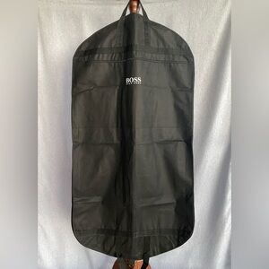 BOSS Hugo Boss |  Luxury Travel Zip Up Suit Black Garment Bag for Suitcase